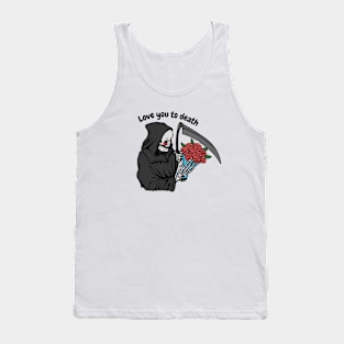 Valentine's Day: Love you to death Tank Top